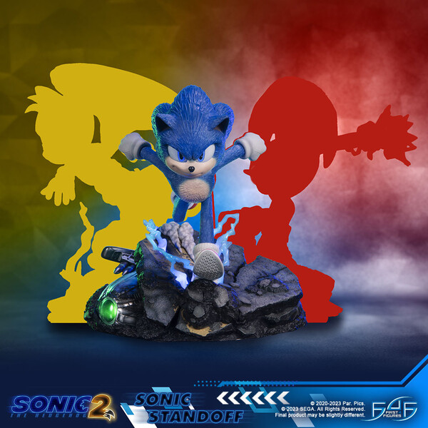 Knuckles The Echidna, Sonic The Hedgehog 2, First 4 Figures, Pre-Painted